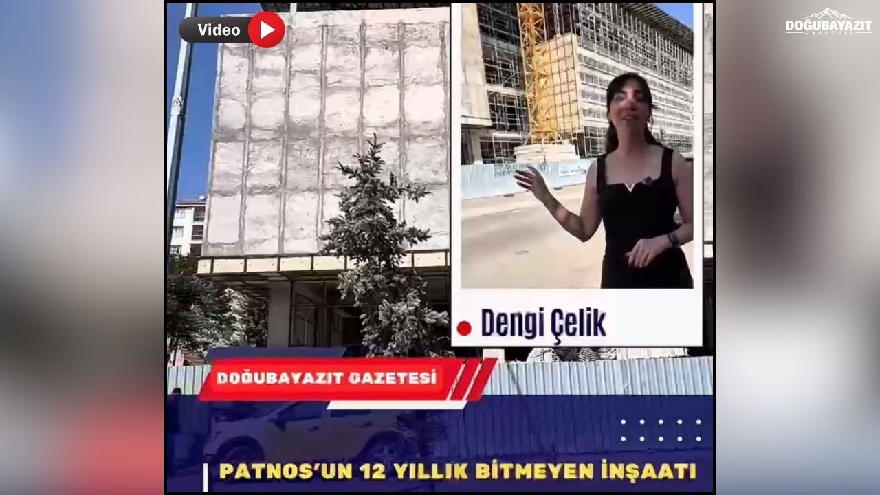 Ağrı Patnos'ta inşaat çilesi: Müteahhitler değişti, Avm yine bitmedi!