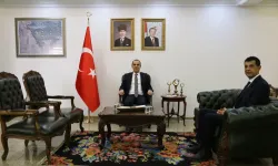 Gürbulak Bölge Müdürü İbrahim Bakırman’dan Vali Taşolar’a Ziyaret