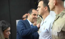 Iğdır’da jandarma personeline rütbe terfisi