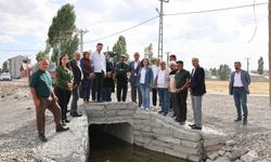 Ağrı’da taşkın riskine karşı kritik çalışma: 1.280 metrelik hat tamamlandı