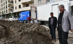 Ağrı Patnos'ta altyapı seferberliği: Başkan çalışmaları yerinde inceledi