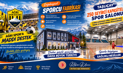 Ağrı’ya yeni spor yatırımları: Doğubayazıt’a Sporcu Fabrikası geliyor