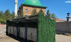 Ağrı’da çöp konteynerlerine üstü kapalı muhafaza alanı