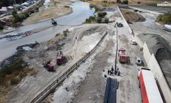 Ağrı’da içme suyu hattı nehrin 4 metre altına taşındı