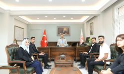 AK Parti Doğubayazıt Gençlik Kolları’ndan Kaymakam Ayvat’a ziyaret