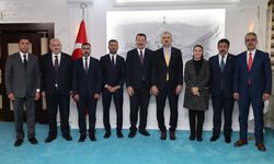 AK Parti heyeti Ağrı’da: Ali İhsan Yavuz’dan Valiliğe ziyaret