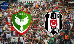 Amedspor ile Beşiktaş ilk kez ligde karşı karşıya: Maç başladı