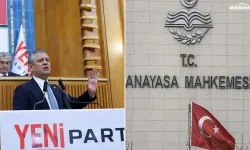 AYM, Yeni Parti'nin ismini görüştü; savunma için 1 ay süre verildi