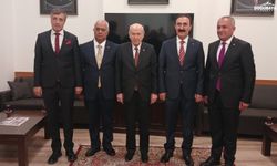 Doğubayazıt Ticaret Odası’ndan Bahçeli’ye ziyaret: 'Yatırımlar gelecek'