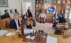 DEM Parti heyetinden Doğubayazıt TSO’ya ziyaret