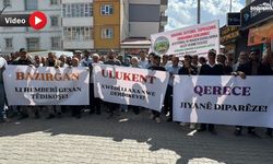 Diyadin’deki miting öncesi Ağrı merkezde yürüyüş
