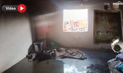 Doğubayazıt’ta bir ev alevlere teslim oldu