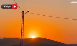 Patnos Barajı’nda gün batımı: Güneş çekildi, ortaya çıkan manzara mest etti