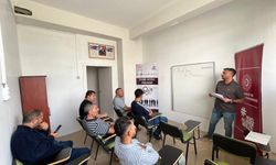 Iğdır'da yükümlülere meslek kapısı: 9 kursiyer iş makinesi sertifikası aldı