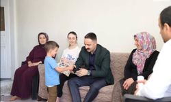 Kaymakam Ayvat’tan özel gereksinimli vatandaşlara ziyaret