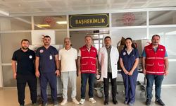Mardin Eğitim ve Araştırma Hastanesi'nde çocuklara giyim desteği verildi