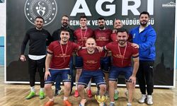 Ağrı'da futsal heyecanı sona erdi: İşte şampiyon takım