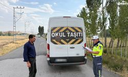 Ağrı’da jandarma okul servislerini denetledi