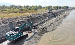 Ağrı’da Murat Nehri için taşkın önleme çalışması başlatıldı
