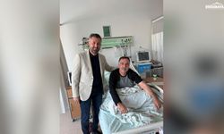 AK Parti Ağrı İl Başkanı İlhami Yıldız’dan Abbas Aydın’a Geçmiş Olsun Ziyareti
