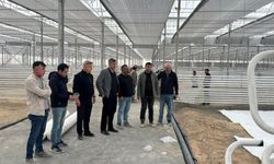 Diyadin'in tarımsal vizyonuna yönelik jeotermal projeler yerinde incelendi