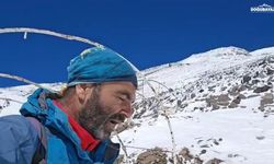 Diyarbakırlı dağcının Ağrı Dağı’nda zor anları