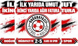Lig’e Sıkıntılı Başlangıç, Doğubayazıt FK Sahadan Yenilgiyle Ayrıldı (5-2)