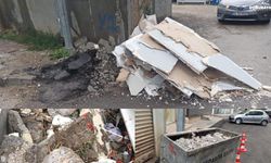 Doğubayazıt'ta sokaklar moloz ve çöplere teslim