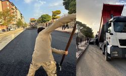 Doğubayazıt’ta vatandaşların beklediği stadyum yolu asfaltla buluşuyor