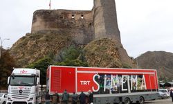 Erzurum’da mobil sinema tırı 650 öğrenciye sinema keyfi yaşattı