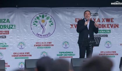 Ağrı’da maden karşıtı miting: Bakırhan Murat Nehri için uyardı