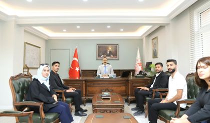 AK Parti Doğubayazıt Gençlik Kolları’ndan Kaymakam Ayvat’a ziyaret