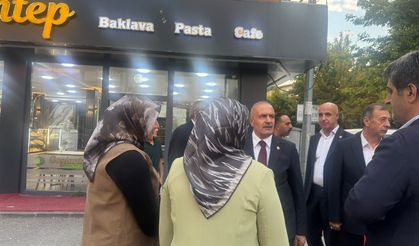 Burhan Kayatürk Patnos’ta sahaya çıktı