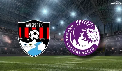 Vanspor-Keçiörengücü maçı bugün: İşte saat ve yayın kanalları