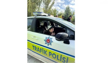 Diyadin’de polislerden özel öğrencilere ziyaret