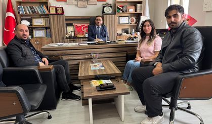 Doğubayazıt Gazetesi ve Halkın Sesi Gazetesi’nden müftülüğe ziyaret