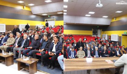 Doğubayazıt’ta muhtarların talep ve sorunları masaya yatırıldı