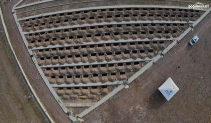 Erzurum'da yüzlerce mezar hazırlandı