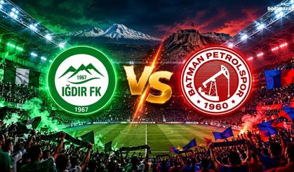 Iğdır FK-Batman Petrolspor maçı hangi kanalda, saat kaçta?