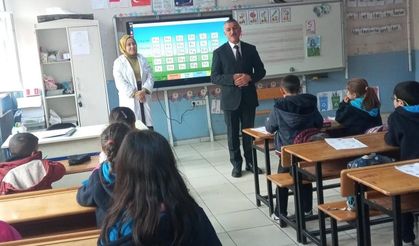 Patnos'ta İlçe Millî Eğitim Müdürü Yüksel Zorlu'dan okullara ziyaret