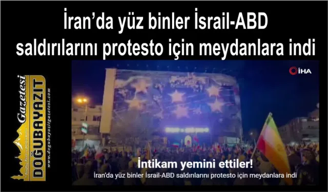 İran’da yüz binler İsrail-ABD saldırılarını protesto için meydanlara indi