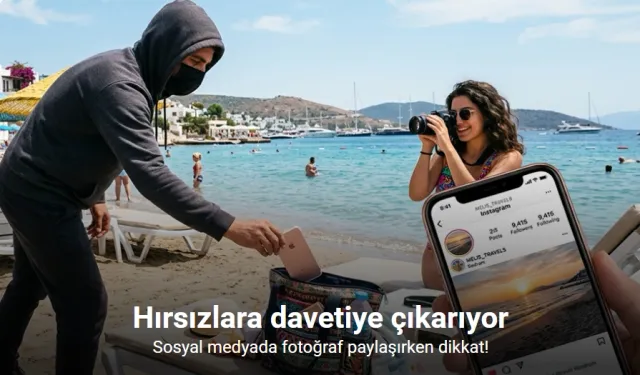 Tatil fotoğrafları hırsız çekiyor (Videolu)