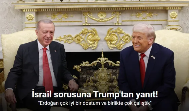 ABD Başkanı Trump: "Erdoğan çok iyi bir dostum ve birlikte çok çalıştık"