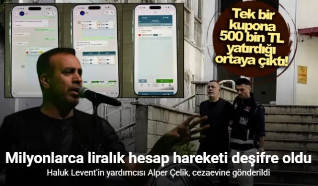 Haluk Levent’in yardımcısı Alper Çelik tutuklandı