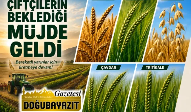 Çiftçilerin Beklediği Müjde Geldi
