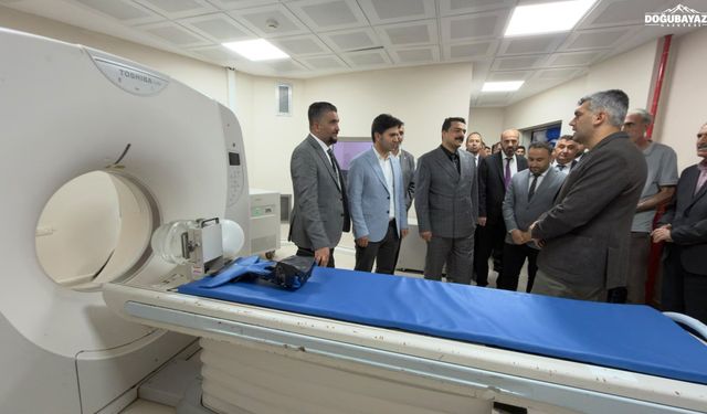 Ağrı’nın Diyadin ilçesinde yeni BT cihazı hizmete girdi
