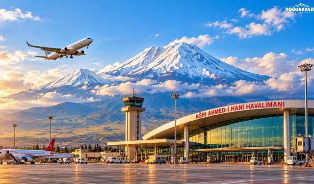 Ağrı Havalimanı’nda kameralar değişti, PTS kuruldu