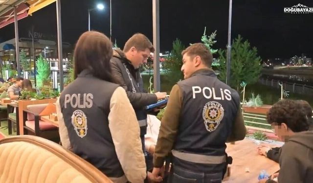 Ağrı’da 297 polis sahaya çıktı: Aranan 34 kişi yakalandı