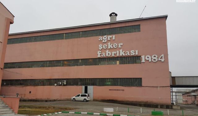 Ağrı'da Şeker Fabrikası arazisi 15 milyon liralık teklifle satıldı