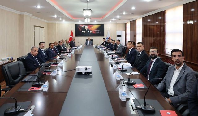 Ağrı'da üniversite güvenliği için koordinasyon zirvesi
